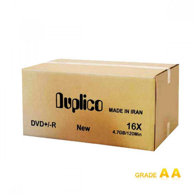 دی وی دی پرینتیبل داپلیکو باکسدار 50 عددی کارتن 600 عددی(DUPLICO) عمده