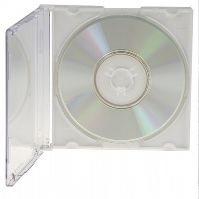 قاب مینی CD باریک کف مشکی شفاف و رنگی