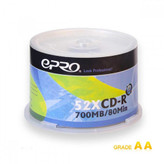 سی دی خام اپرو باکس دار 50 عددی (Epro) کارتن 600 عددی